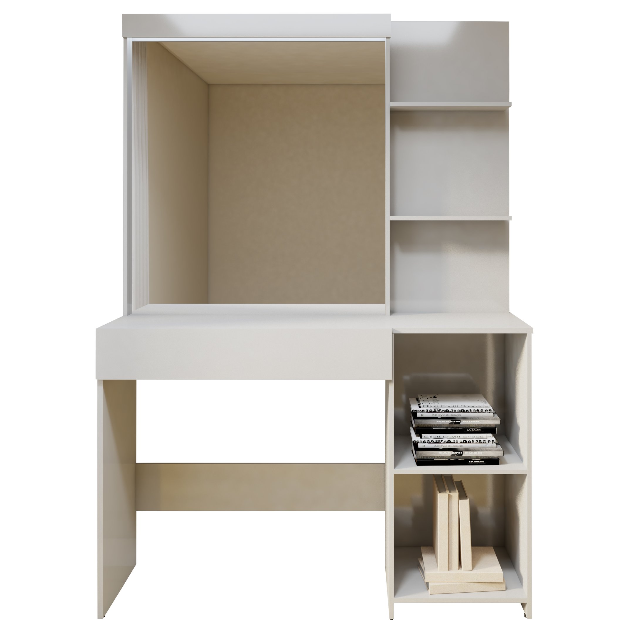 Penteadeira Camarim 100% MDF Londres New - 10