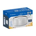 Ver imagem 5 de Caçarola Funda Tramontina Grano em Aço Inox 20cm 3,8L Indução