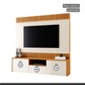 Estante Home para TV até 58 Polegadas Laqueado 100% MDF 180cm com Led 3 Gavetas Boreal  - 6