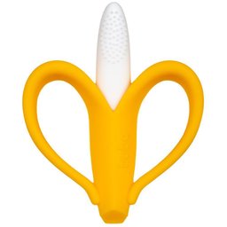 Massageador Mordedor de Gengiva Banana Bebê Buba - 1