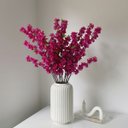 Ver mais imagens de Kit 4 Hastes de Cerejeira Artificial 125cm Flores Realistas para Vasos