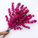 Ver imagem 3 de Kit 4 Hastes de Cerejeira Artificial 125cm Flores Realistas para Vasos