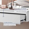 Penteadeira Camarim 1 Gaveta 100% MDF com Led Paris - 2
