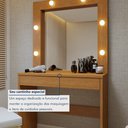 Ver imagem 5 de Penteadeira Camarim 100% MDF 180 X 110,3cm Requinte