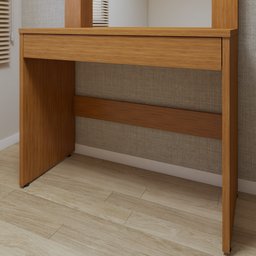 Penteadeira Camarim 100% MDF 180 X 110,3cm Requinte - 10