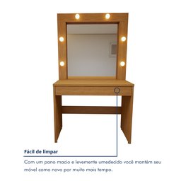 Penteadeira Camarim 100% MDF 180 X 110,3cm Requinte - 7