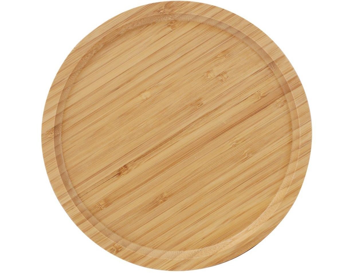 Bandeja Petisqueira Redonda Bambu Eco Prime 30cm - Tuut - 1