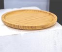 Ver imagem 2 de Bandeja Petisqueira Redonda Bambu Eco Prime 30cm - Tuut