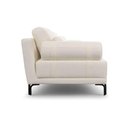 Ver imagem 5 de Sofá 4 Lugares Living 274cm Pé Ferro Romeu Bouclê K01 - D'Rossi Off White