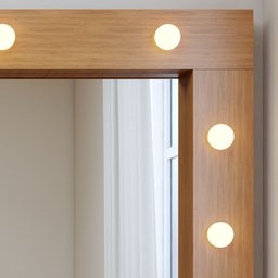 Penteadeira Camarim  100% MDF 184 X 136cm Anne - 12