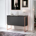 Ver imagem 1 de Balcão Buffet Bolzano Preto Cobre
