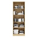 Ver imagem 5 de Estante de Livros com 2 Portas de Vidro Office Me4115 Amêndoa