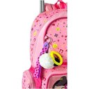 Ver imagem 3 de Mochila de Carrinho Luluca C/ Chaveiro Lu24614k Rosa - Clio
