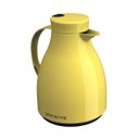 Ver imagem 1 de Garrafa Térmica Mesa Paris Amarela 1l Bule Gatilho Chá Café