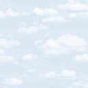 Ver imagem 2 de Papel de Parede Fundo Azul Nuvens Brancas ( Auto Adesivo Fosco )