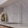 Torneira Gourmet Flexível Bancada Cozinha Água Fria Escovada - 6
