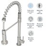 Torneira Gourmet Flexível Bancada Cozinha Água Fria Escovada - 2