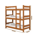 Ver imagem 4 de Cama Treliche Solteiro Diamante Cor Imbuia