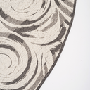 Ver imagem 6 de Tapete Organico Bean Antiderrapante 140x200cm para Quarto e Sala Cinnamon Roll São João