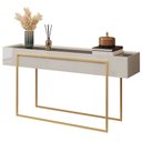 Ver imagem 2 de Aparador para Sala de Estar Espelhado Pés Industrial Malika D05 Bali - Lyam Decor