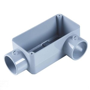 Condulete Fixo 1.1/2" Tipo "ll" - com Tampa / sem Rosca / sem Pintura Tramontina