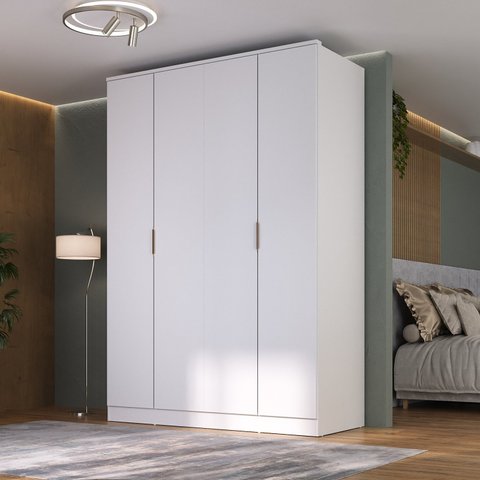 Guarda-roupa 4 Portas Mdf Ravi