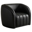Ver imagem 1 de Poltrona Decorativa Organica Mehis Base Fixa Courino Tcs 724 Moll