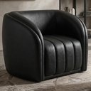 Ver imagem 2 de Poltrona Decorativa Organica Mehis Base Fixa Courino Tcs 724 Moll