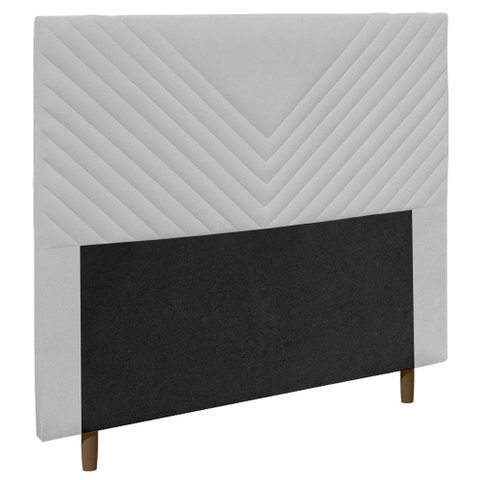 Cabeceira Cama Box Casal Viena 140cm Corano Branco