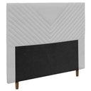 Ver imagem 1 de Cabeceira Cama Box Casal Viena 140cm Corano Branco