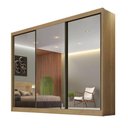 Ver imagem 2 de Guarda Roupa Casal Espelhado 8 Gavetas Logan-cumaru Móveis Novo Horizonte