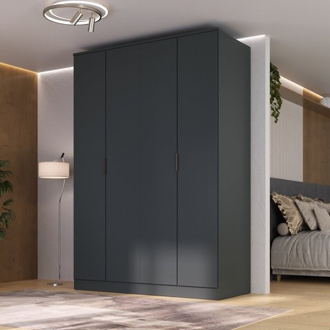 Guarda-roupa 4 Portas Mdf Ravi