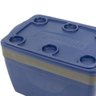 Caixa Térmica Cooler 65l Porta Copos Azul - 3