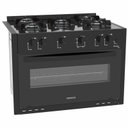 Ver imagem 1 de Fogao de Embutir 5 Bocas Venax Picasso Line Preto Fosco Gas Glp