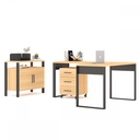 Ver imagem 2 de Conjunto Home Office 3 Peças 100% Mdf Pratice - Pradel