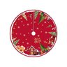 Saia Tapete Base Árvore de Natal Modelo 3 Decoração Papai Noel Enfeite Natalino Luxo Luvinco - 1