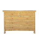 Ver imagem 2 de Cômoda de Fibra Natural Rl - Bamboo Style 110cm