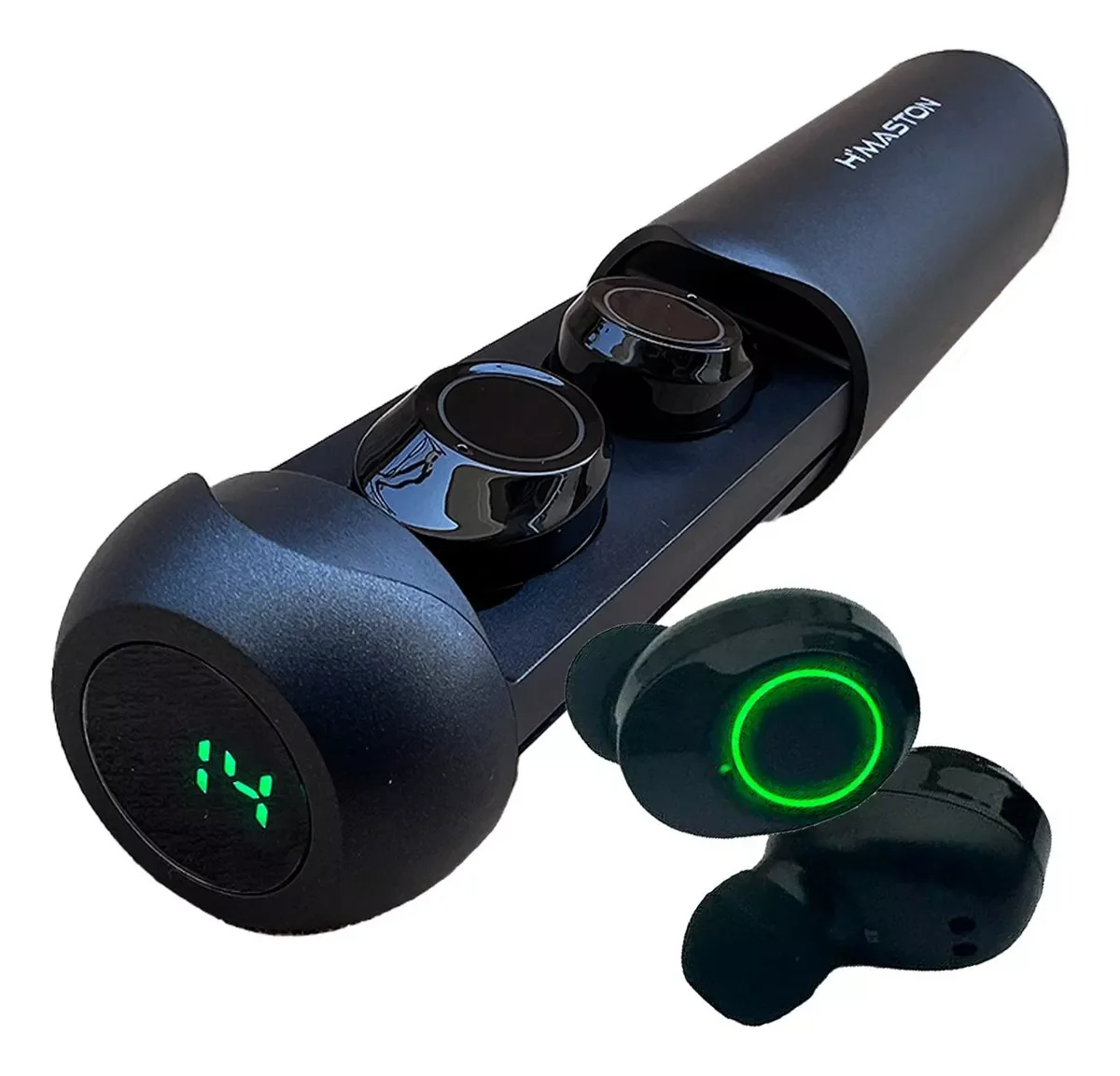 Fone de Ouvido sem Fio Hmaston F-915 Wireless Bluetooth 5.3 Cor Preto - 1