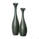 Ver imagem 3 de Decoração de Sala Verde Dupla Vaso Decorativo de Cerâmica Vanguard Lúpulo