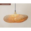 Ver imagem 2 de Pendente Regia 420 Fibra de Bambu 1xe27 G-light