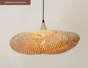 Ver imagem 2 de Pendente Regia 420 Fibra de Bambu 1xe27 G-light