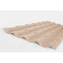 Ver imagem 2 de Kit com 5 Telhas Pvc Colonial 88x230cm Lux Telhas