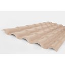 Ver imagem 2 de Kit com 10 Telhas Pvc Colonial 88x230cm Lux Telhas