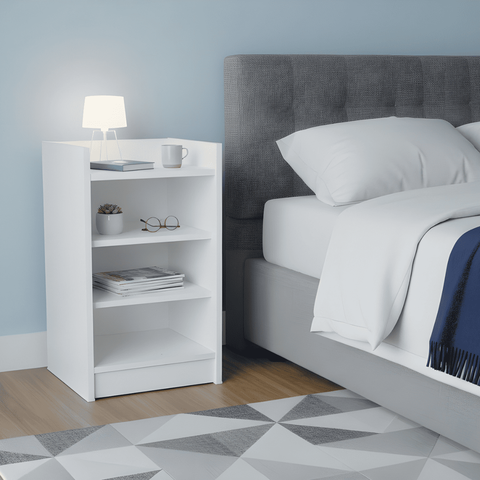 Mesa de Cabeceira em Mdf - Design Minimalista