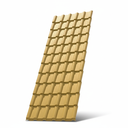 Ver imagem 2 de Kit com 10 Telhas de Pvc Plan 242x88cm 