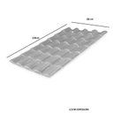 Ver imagem 2 de Kit com 5 Telhas Pvc Colonial 88x230cm Lux Telhas