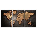Ver imagem 5 de Quadros Decorativos Mapa Mundi 120 X 60 Cm