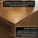 Ver imagem 6 de Mesa de Cabeceira Frisada 2 Gavetas em MDF Âmbar Paolo