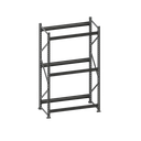 Ver imagem 1 de Porta Pallet Slim 250kg Inicial 2,00m X 1,20m X 60cm Spp2 Polar