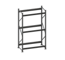 Ver imagem 1 de Porta Pallet Slim 250kg Inicial 2,00m X 1,20m X 60cm Spp2 Polar